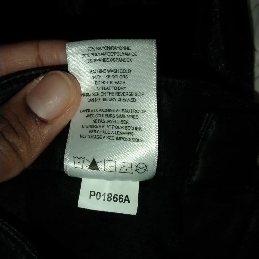VIGOSS Black Skinny Jeans